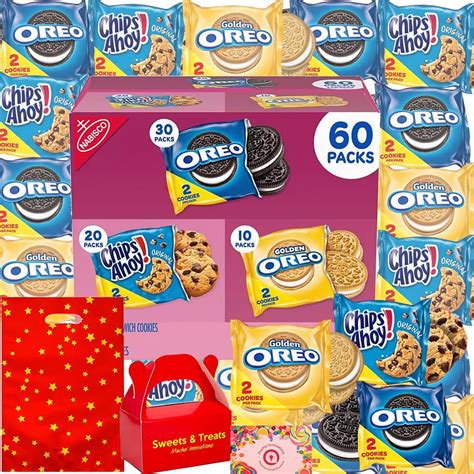 Chips Ahoy Variety Pack Golden Sandwich Chocolate Cookies Chip