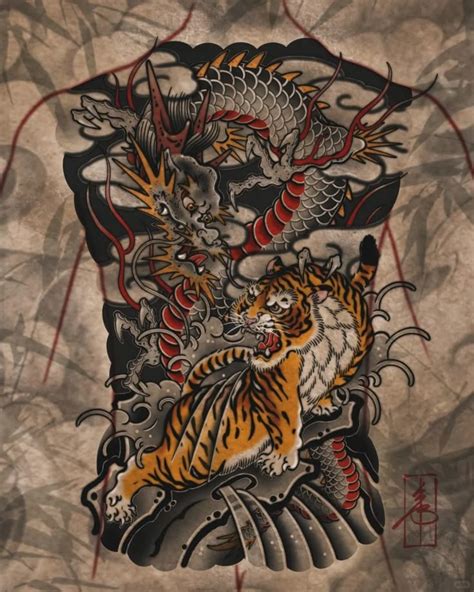 Pin By Vin Tattoo On Aa Japanese Tiger Tattoo Tiger Tattoo Design