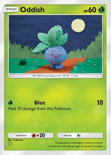 Oddish Pokémon TCG Pocket Card Untapped gg