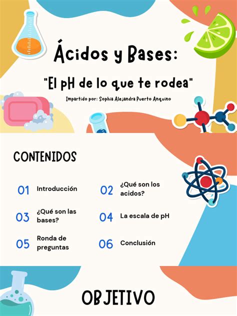 Presentación Sophia Alejandra Puerto Anquino | PDF | Ph | Ácido