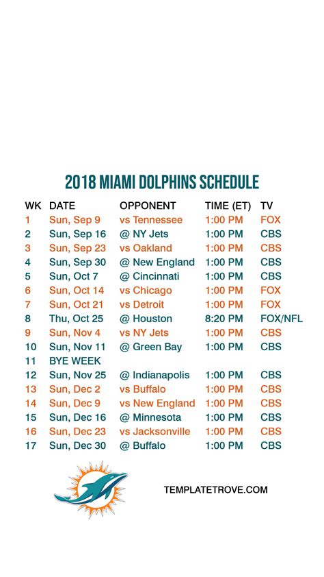 Dolphin Schedule Lok Ezequiel Ryder