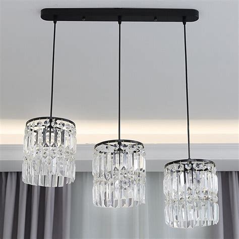 Large Chandelier Lighting Crystal Pendant Light Kitchen Ceiling Lights