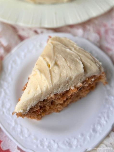 Carrot Cake With Pineapple And Coconut The Southern Lady Cooks