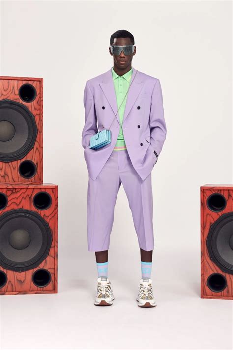 Versace Resort 2021 Collection Vogue Mens Fashion Trends Menswear