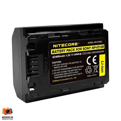 Nitecore NP-FZ100 2400mAh