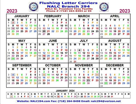 Nalc Color Calendar 2025 Nash Prescott