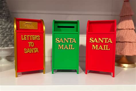 Letters To Santa Mail Box By Dfreshkremer MakerWorld