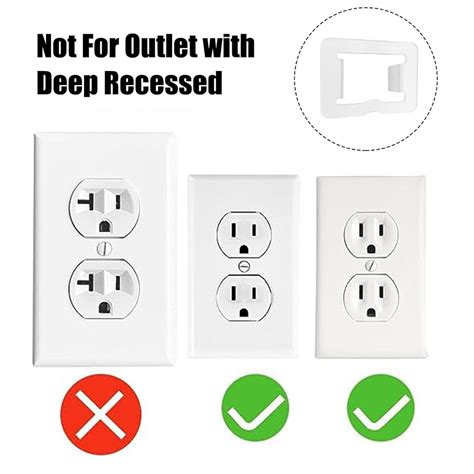 15pcs Loose Outlet Fix Plugs Wall Socket Fixer Jack Snug Your Loose