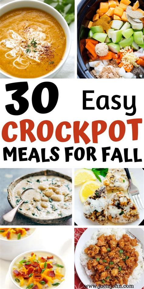 30 Quick Easy Crock Pot Meals You Can T Resist Juelzjohn Fall