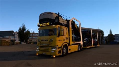 Scania P Cartransporter For Eugene Scania Pack V4 0 Mod For Euro Truck