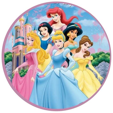 Pin by Jessica campagnol on vela cenário Disney princess cake topper