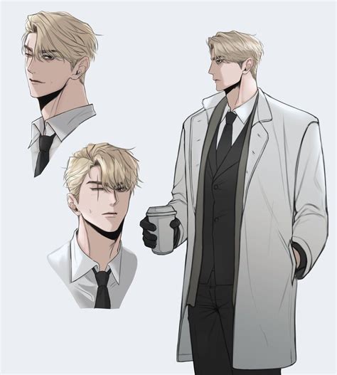 Pin By On Character Design Male Handsome Anime Guy Drawing