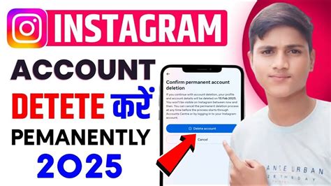 Instagram Account Delete Kaise Kare Permanently How To Delete