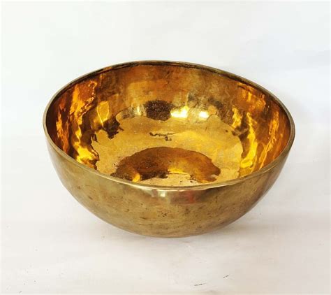 11 Tibetan Singing Bowl Hammered Brass Yoga Meditation Sound Healing