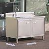 Amazon Freestanding Under Sink Cabinet Utility Sink Cabinet With