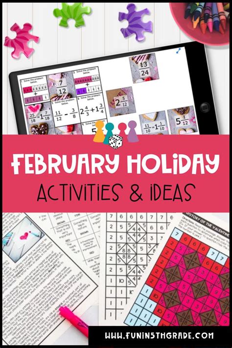 February Holiday Activities And Ideas Fun In 5th Grade MORE