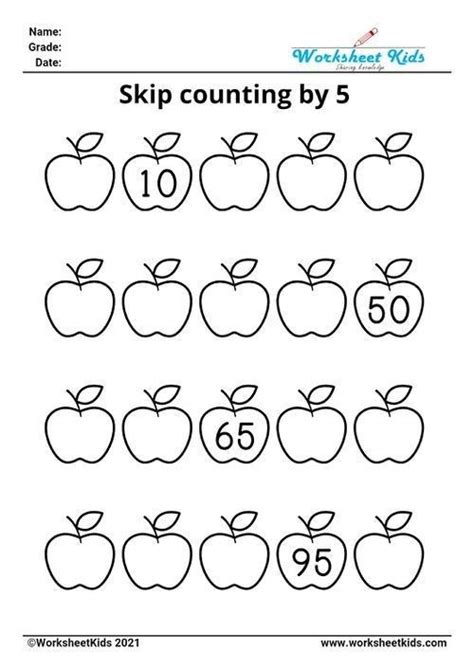 Pin By Alexandra Stephens On Lucien Skip Counting Worksheets 2nd