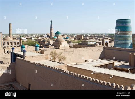 Itchan Kala Khiva Uzbekistan Stock Photo Alamy