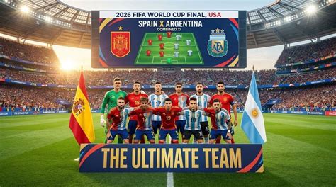 spain  argentina  ultimate combined xi    world cup
