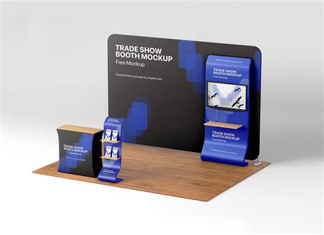 Free Trade Show Booth Mockup Psd Good Mockups Tradeshow Booth