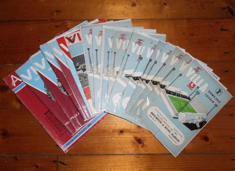 Aston Villa Home Programmes X Picclick Uk