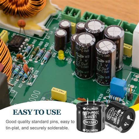 unique bargains  uf snap  electrolytic capacitor pcs