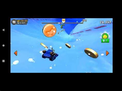 Angry Birds Go Chuck Blue Sled Kart Youtube