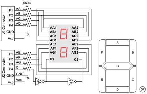 7 Segment Display Schematic 7 Segment Anoda Ridoi H Simbolon