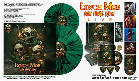 Lynch Mob announce live album “The Final Ride” out on May 29, 2026, via