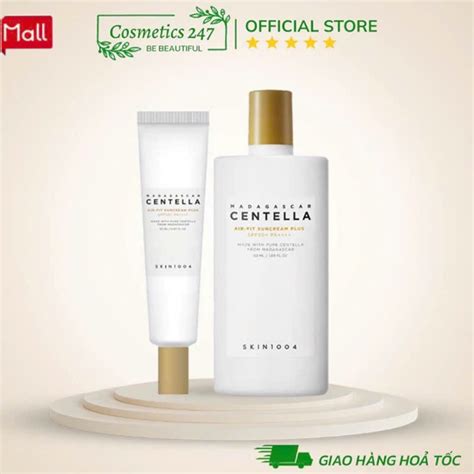 Kem Ch Ng N Ng Skin Madagascar Centella Air Fit Suncream Plus Ml