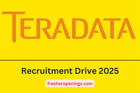 Teradata Off Campus Drive Hiring For Software Engineer C C