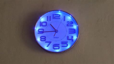 Diy Led Wall Clock YouTube