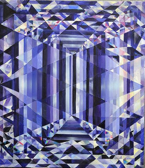 Michelle Hinebrook Gemstone Art Abstract Pictures Abstract