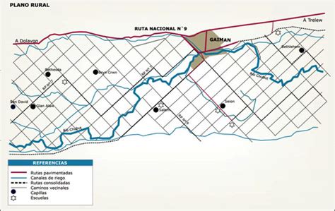 Rural Area Of The Municipality Of Gaiman Argentina Gifex