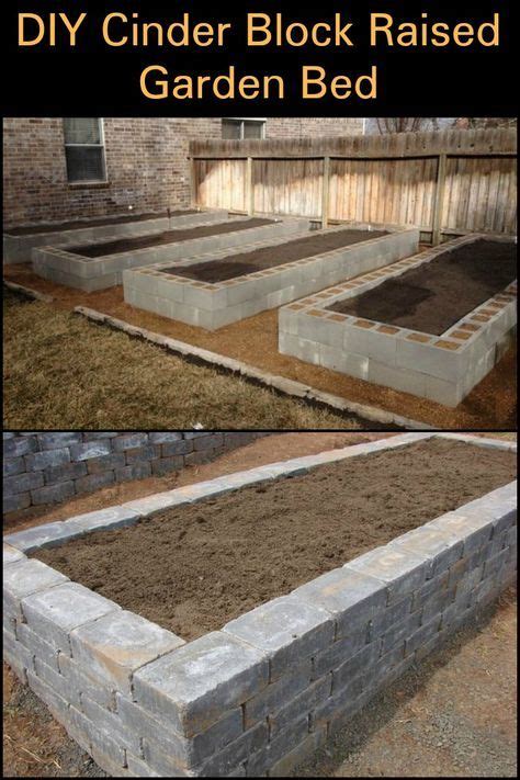 Diy Cinder Block Raised Garden Bed Practical Steps Building A