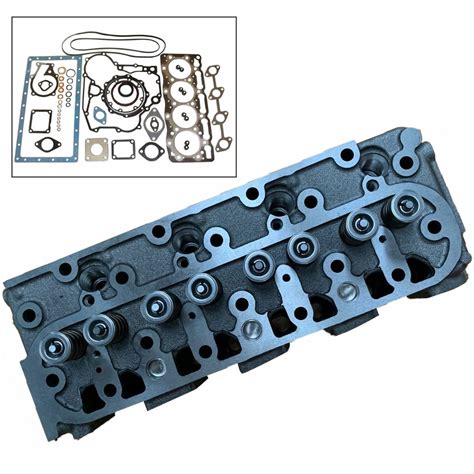 Complete Cylinder Head W Full Gasket Set For Kubota V V T