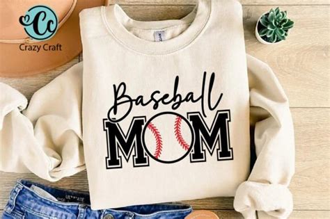 Baseball Mom Svg Png Sublimation Graphic By Crazy Craft Creative Fabrica