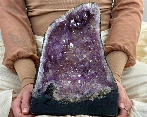 Brazilian Amethyst Cathedral Crystal Luxury Geode For Healing