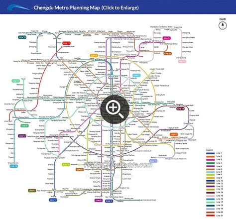 Chengdu Metro Planning Map Chengdu Metro Map Planning Maps