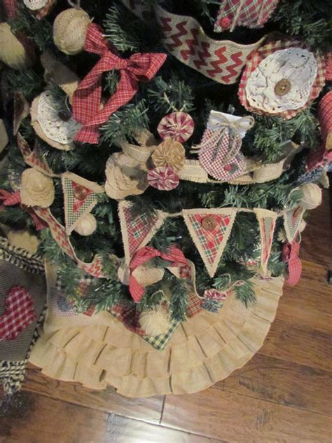 Burlap Triangle Christmas Banner Jubilee Homespun Projects