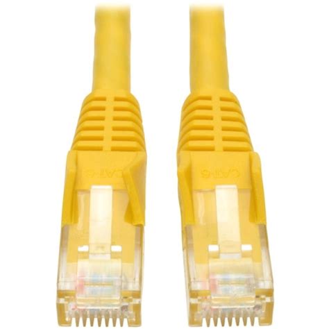 Tripp Lite 14ft Cat6 Gigabit Snagless Molded Patch Cable RJ45 M M