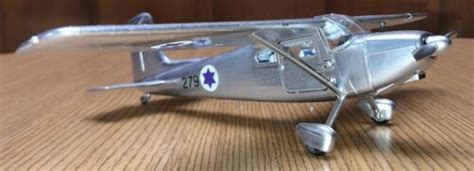 Built Cessna Plastic Model In Scale In Israeli Air Force