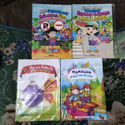 Jual BUKU CERITA ANAK DAN DONGENG PERFUME BUTTERFLY KISAH NORA MENGENAL