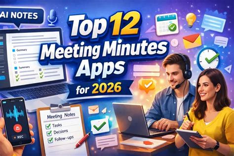 top  meeting minutes apps    complete guide  smarter