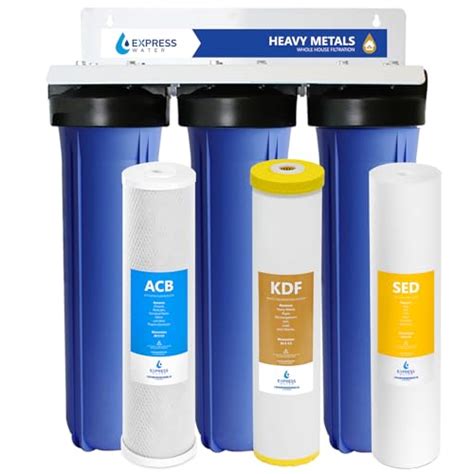 Whole House Water Filter System Heavy Metal 3 Stage Water Purifier