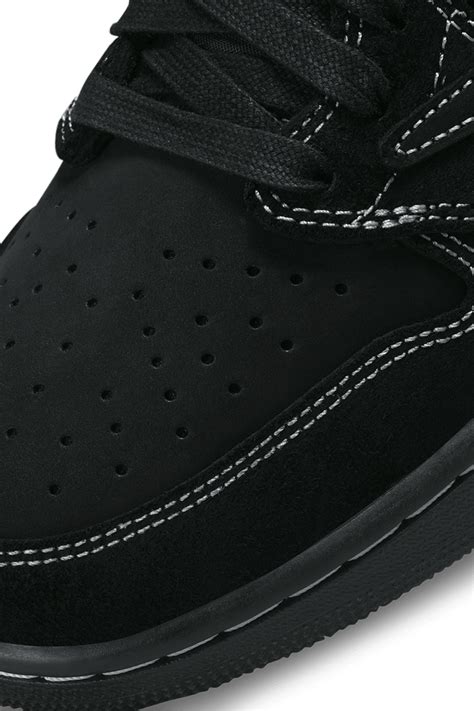 Fecha de lanzamiento del Air Jordan 1 Low x Travis Scott "Black Phantom ...