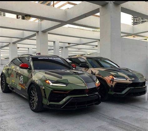 Shine Graffix Camouflage Urus Huracan Aventador Lamborghini