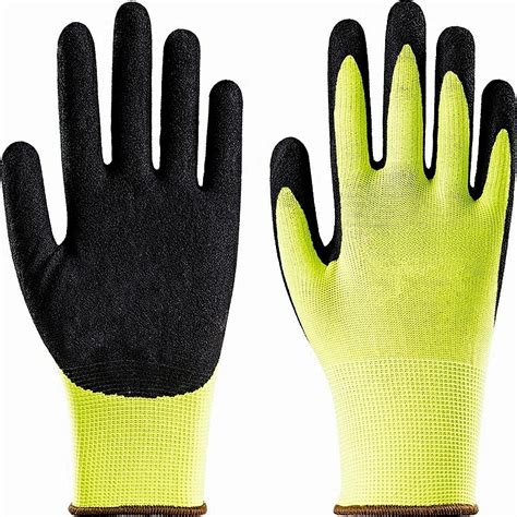 SR103 13G HPPE Cut Resistant Nitrile Sandy Palm Coated Glove SUNRISE