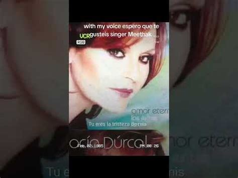 Amor Eterno Rocio Durcal Youtube