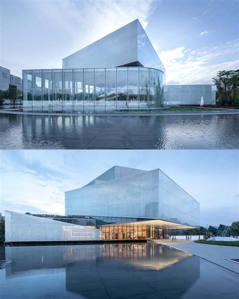 A Modern Vision For A High Tech City Exhibition Center Of Shimao